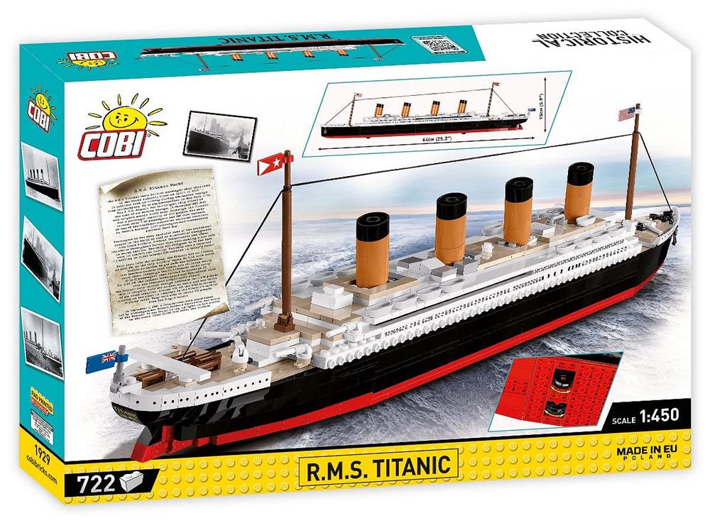 COBI HISTORICAL COLLECTION RMS TITANIC 1:450 1929