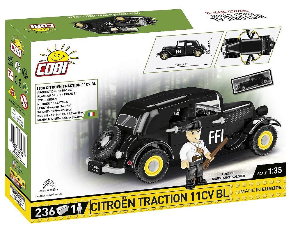 COBI HISTORICAL COLLECTION WWII CITROEN TRACTION 11CVBL 2266