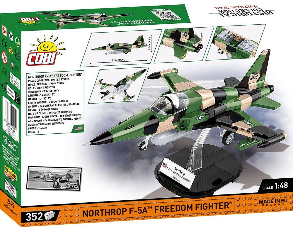 COBI HISTORICAL COLLECTION VW NORTHROP F-5A FREEDOM FIGHTER 2425