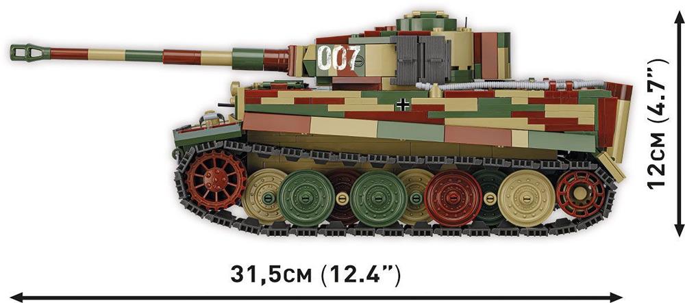 COBI HISTORICAL COLLECTION WWII PANZERKAMPFWAGEN VI TIGER I AUSF. E - EXECUTIVE EDITION 2587