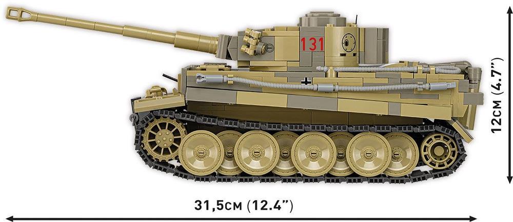 COBI HISTORICAL COLLECTION WWII PANZER VI TIGER NO131 2588