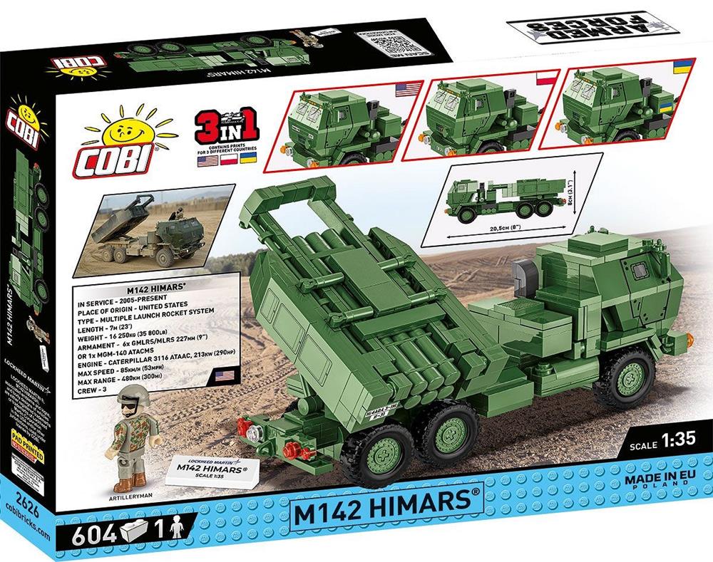 COBI ARMED FORCES M142 HIMARS 2626