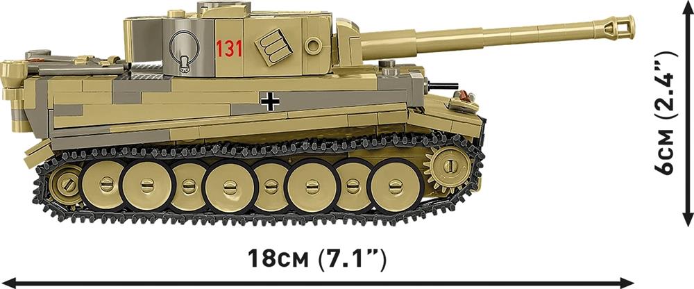 COBI HISTORICAL COLLECTION WWII PANZER VI TIGER I NO 131 2734