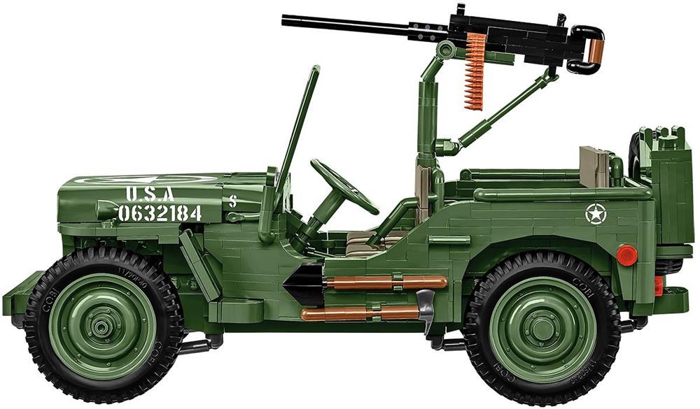 COBI HISTORICAL COLLECTION WWII WILLYS MB & TRAILER - EXECUTIVE EDITION 2804