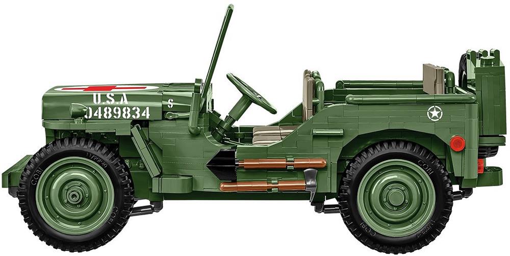 COBI HISTORICAL COLLECTION WWII WILLYS MB MEDICAL 2806