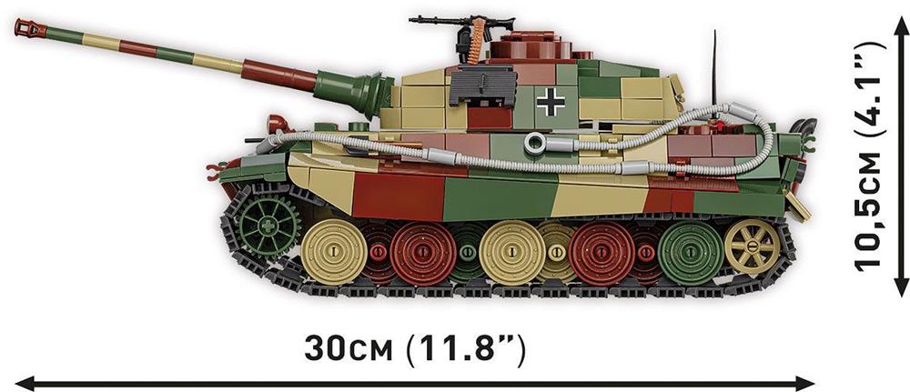 COBI HISTORICAL COLLECTION WWII PANZER VI AUSF. B KÖNIGSTIGER 3113