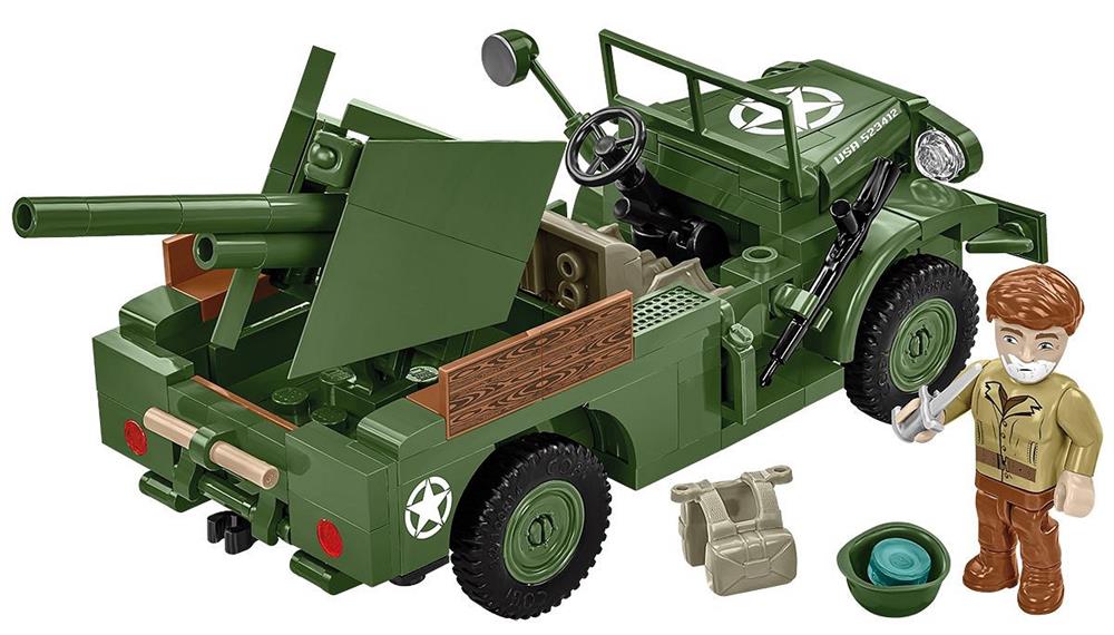 COBI HISTORICAL COLLECTION WWII 37 MM GMC M6 FARGO 3116