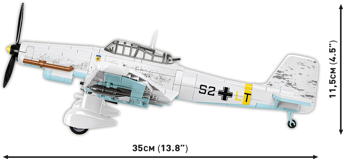 COBI HISTORICAL COLLECTION JUNKERS JU 87G-2 STUKA 5768 COBI HISTORICAL COLLECTION JUNKERS JU 87G-2 STUKA 5768