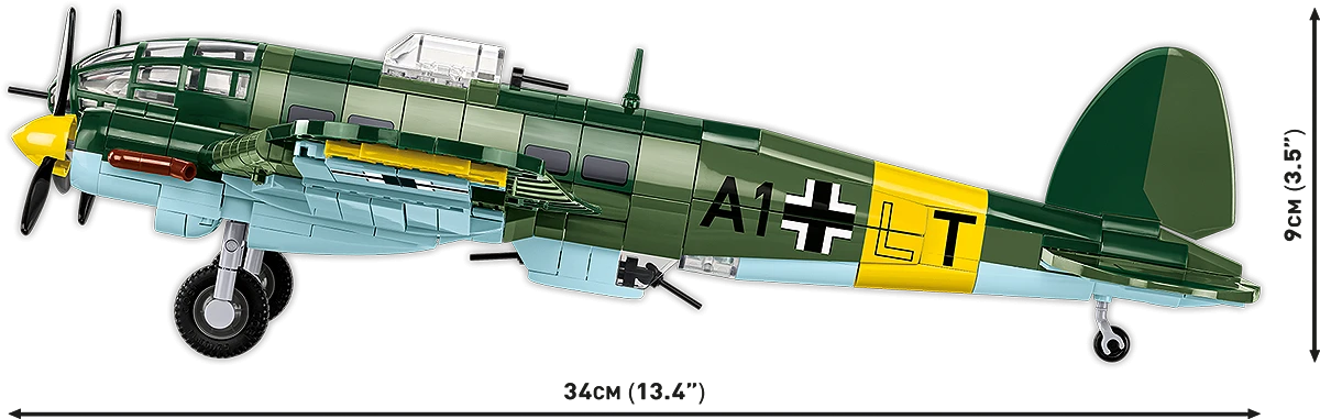 COBI HISTORICAL COLLECTION WWII HEINKEL HE 111 H-3 5772 COBI HISTORICAL COLLECTION WWII HEINKEL HE 111 H-3 5772