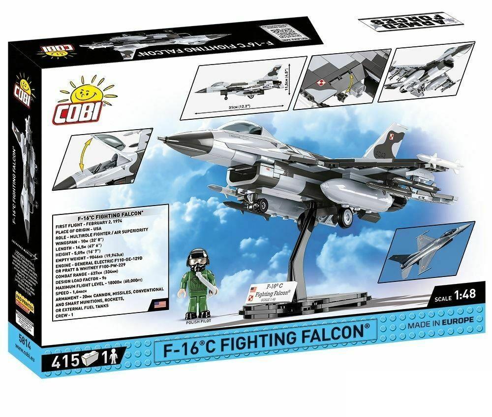 COBI ARMED FORCES F-16C FIGHTING FALCON POLAND 5814