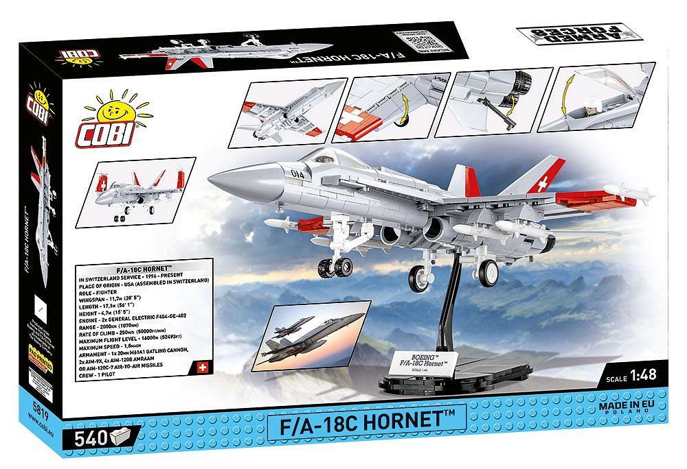 COBI ARMED FORCES F/A-18C HORNET SWISS AIR FORCE 5819