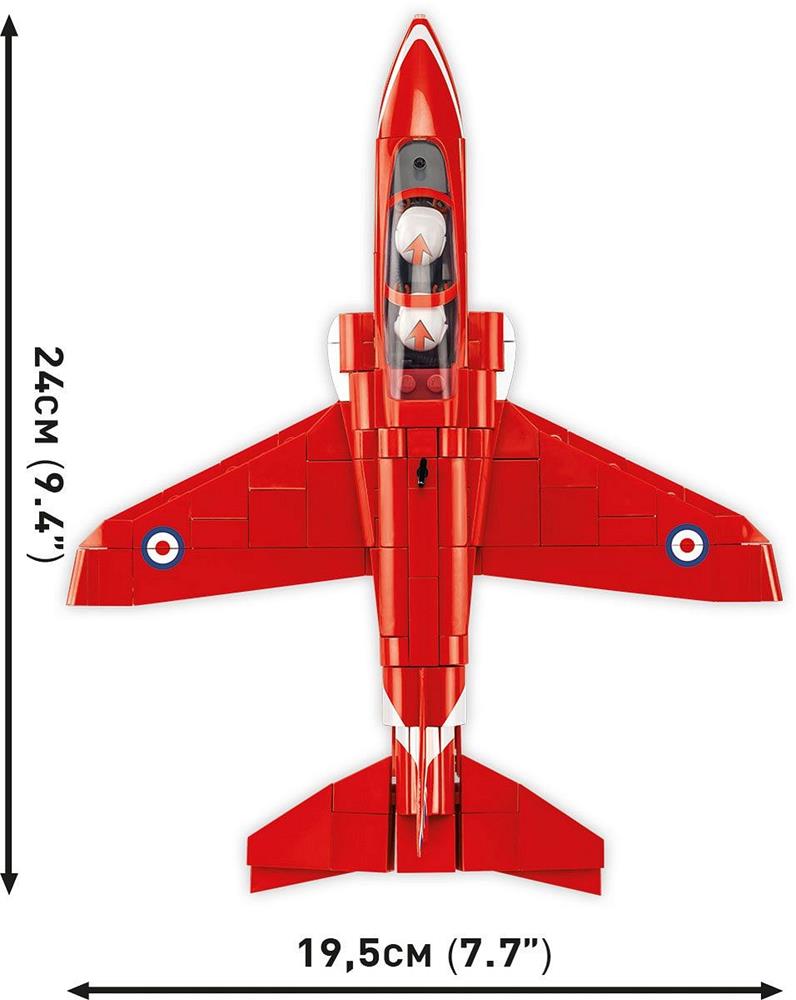 COBI ARMED FORCES BAE HAWK T1 RED ARROWS 5844