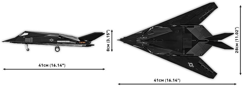 COBI ARMED FORCES LOCKHEED F-117 NIGHTHAWK 5903