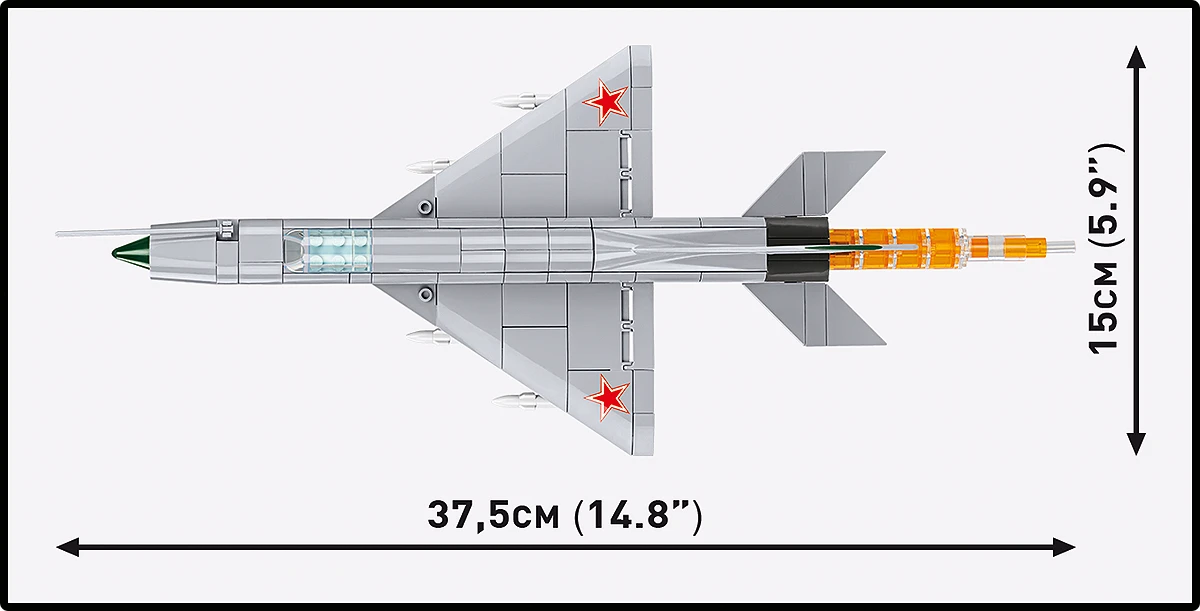 COBI ARMED FORCES MIG-21 MF 5918 COBI ARMED FORCES MIG-21 MF 5918
