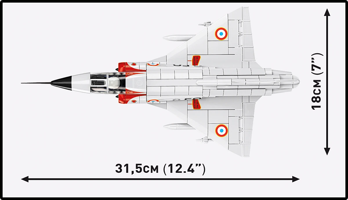 COBI ARMED FORCES MIRAGE III C 5930 COBI ARMED FORCES MIRAGE III C 5930