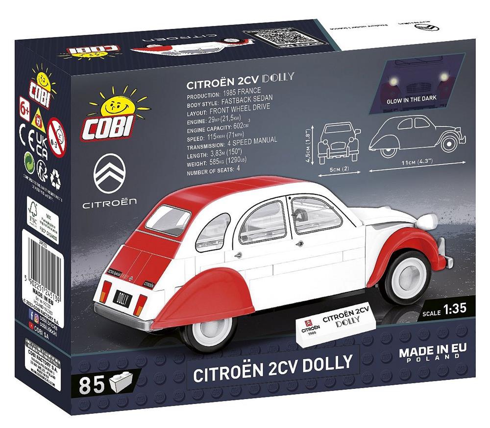 COBI CARS CITROEN 2CV DOLLY 24513