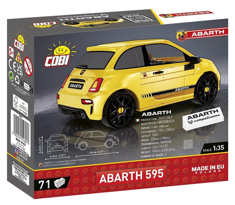 COBI CARS ABARTH 595 COMPETIZIONE 24601