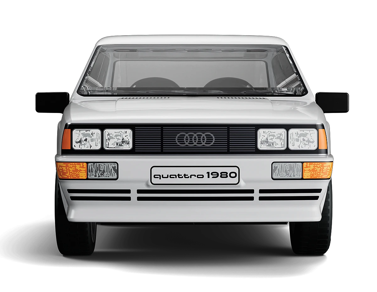 COBI CARS AUDI QUATTRO BIANCA 24665 COBI CARS AUDI QUATTRO BIANCA 24665