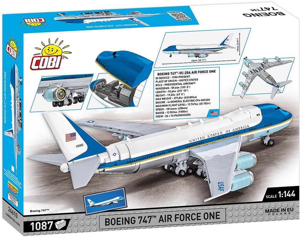 COBI BOEING 747 AIR FORCE ONE 26610