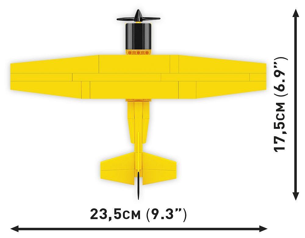 COBI HISTORICAL COLLECTION WWII CESSNA 172 SKYHAWK-YELLOW 26621