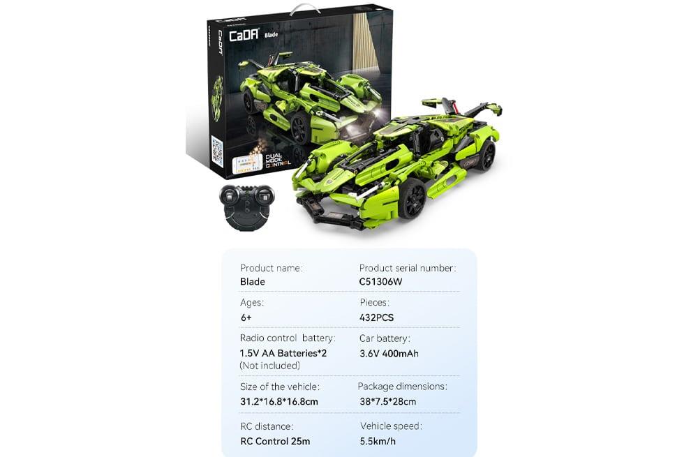 CADA BLADE SPORTS CAR C51306W