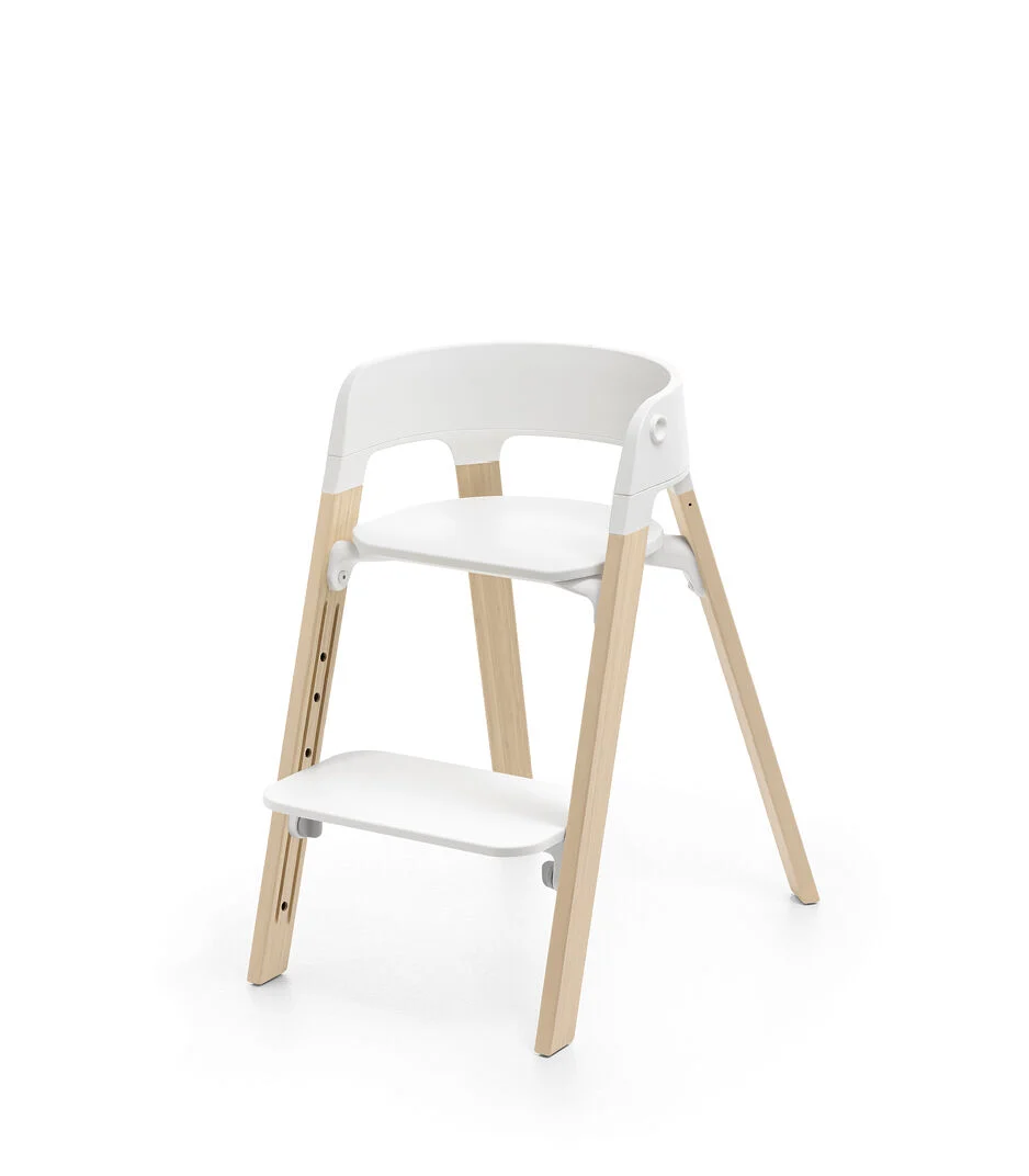 STOKKE SEGGIOLONE STEPS™ WHITE/NATURAL 692600 STOKKE SEGGIOLONE STEPS™ WHITE/NATURAL 692600