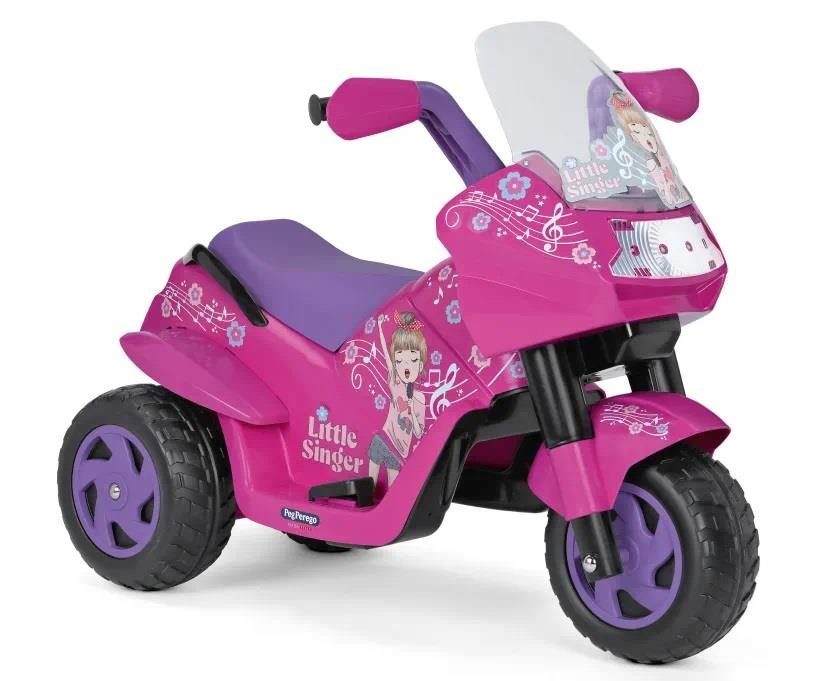 PEG PEREGO MOTO LITTLE SINGER FUCSIA IGED0925