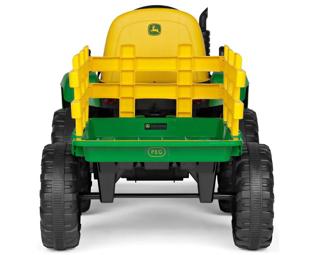 PEG PEREGO TRATTORE JOHN DEERE FARM POWER CON RIMORCHIO IGOR0120