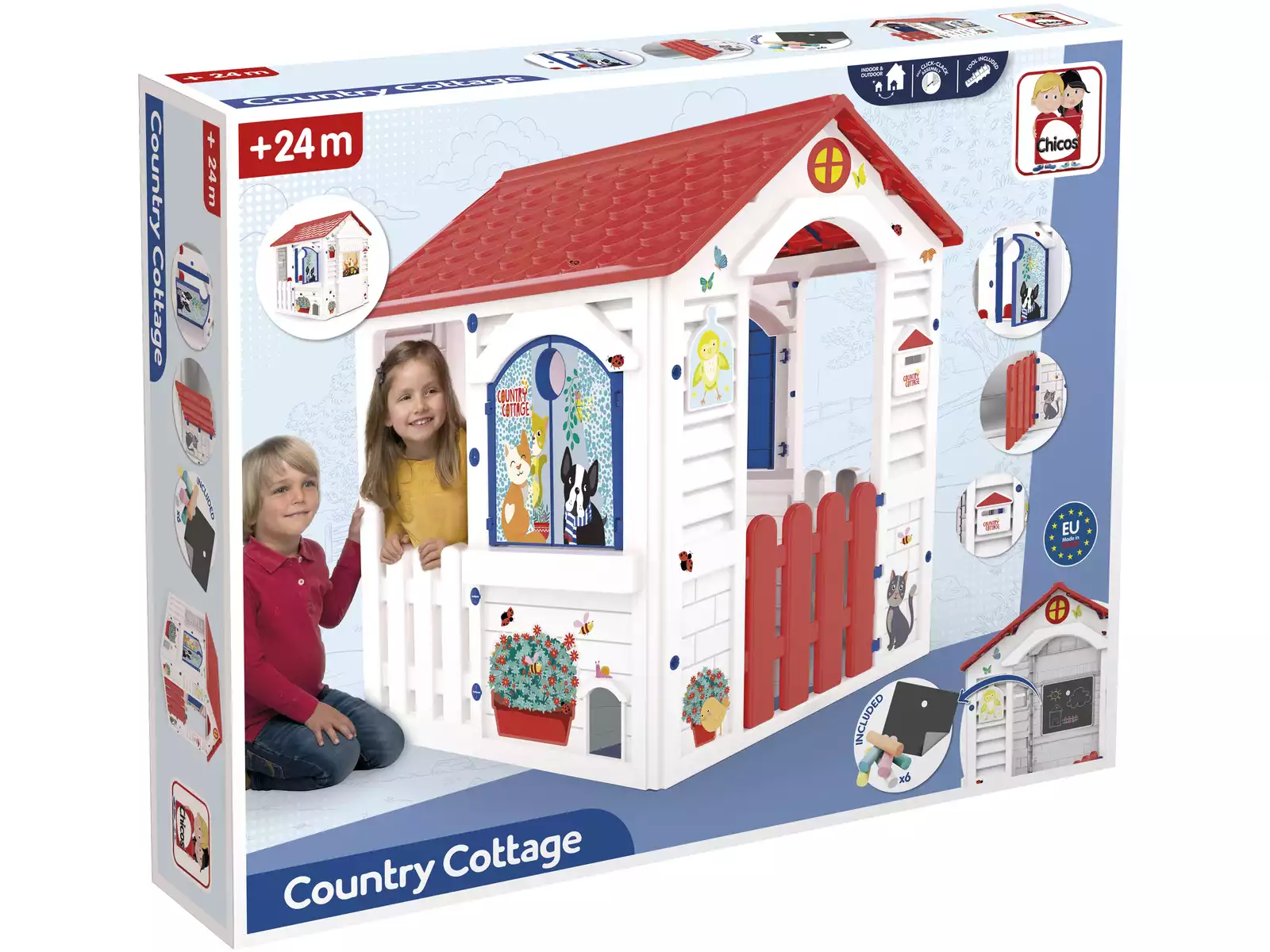 CHICOS CASA DA GIARDINO COUNTRY COTTAGE CON LAVAGNA E GESSETTI 89615