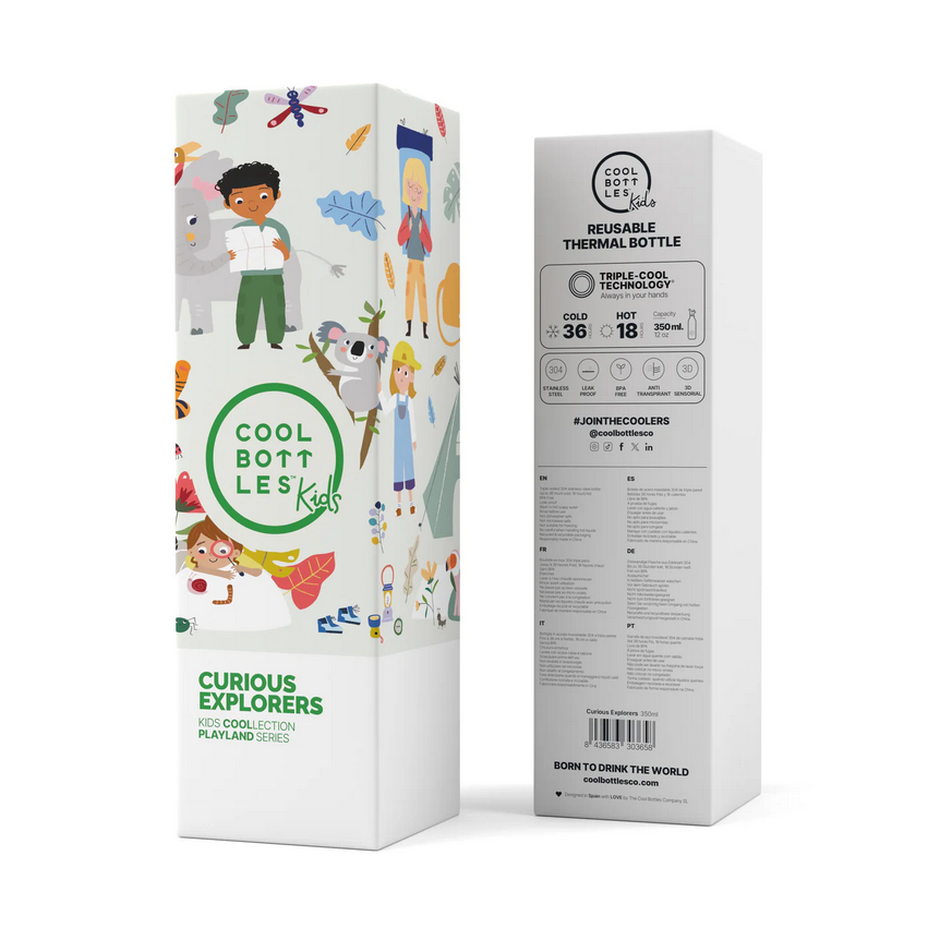 BOTTIGLIA TERMICA CURIOUS EXPLORERS KIDS 350ML 00896