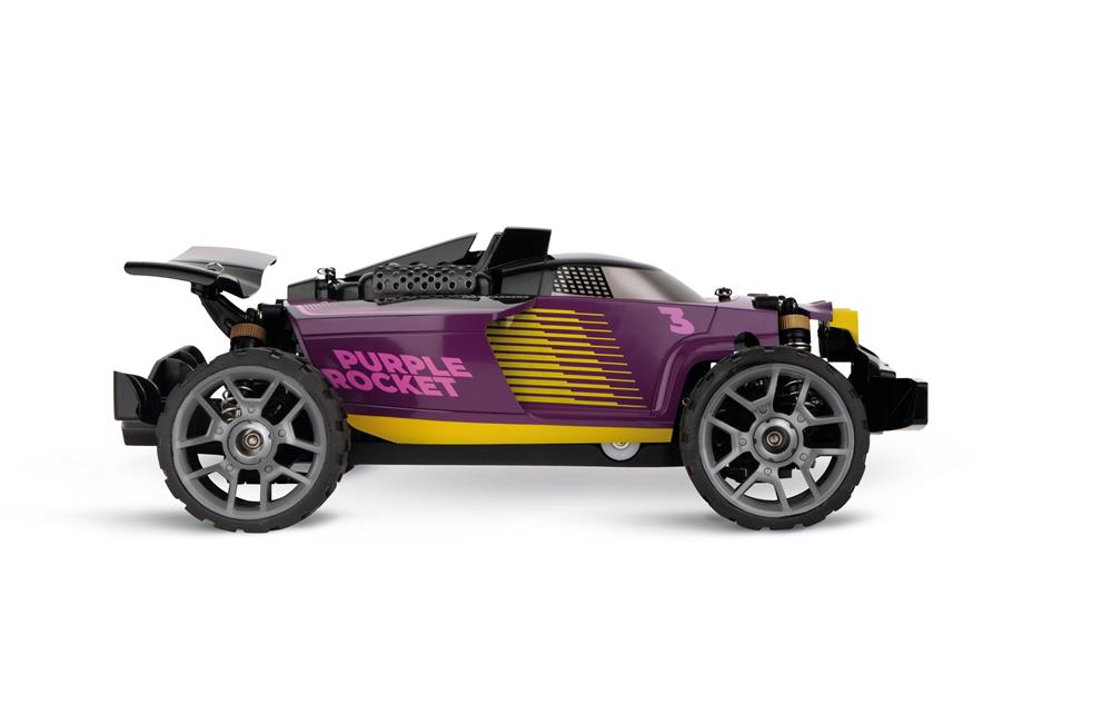 CARRERA PROFI RC 2,4GHZ BUGGY PURPLE ROCKET PX 370183025