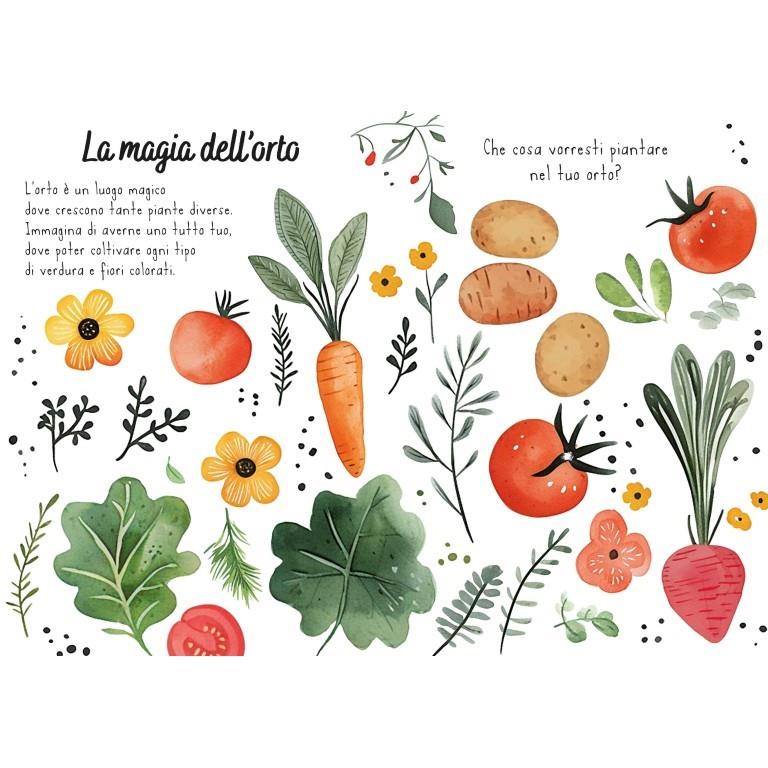 SASSI EDITORE MAGICO PUZZLE AD ACQUA - L'ORTO