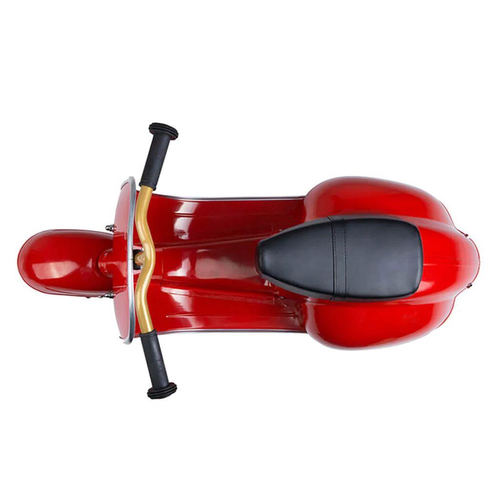 AMBOSSTOYS PRIMO CLASSIC VESPA ROSSA CON PORTAPACCHI ANTERIORE