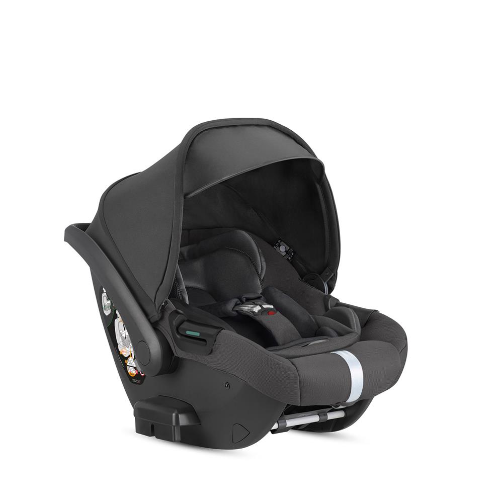 INGLESINA TRIO SYSTEM QUATTRO APTICA XT MAGNET GREY CON TELAIO NERO E SEGG. DARWIN INFANT RECLINE KA72R0MGG