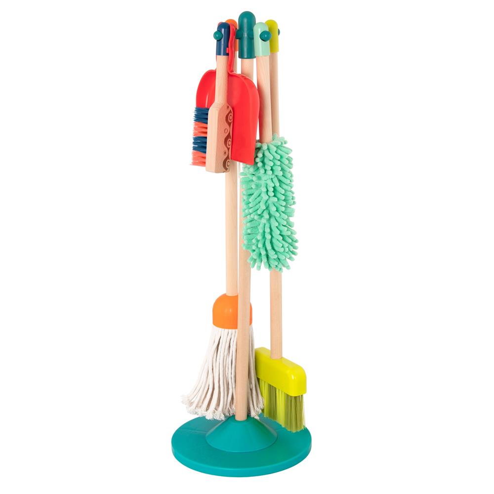BATTAT B.TOYS CLEAN ‘N’ PLAY - SET PER LE PULIZIE BX1924