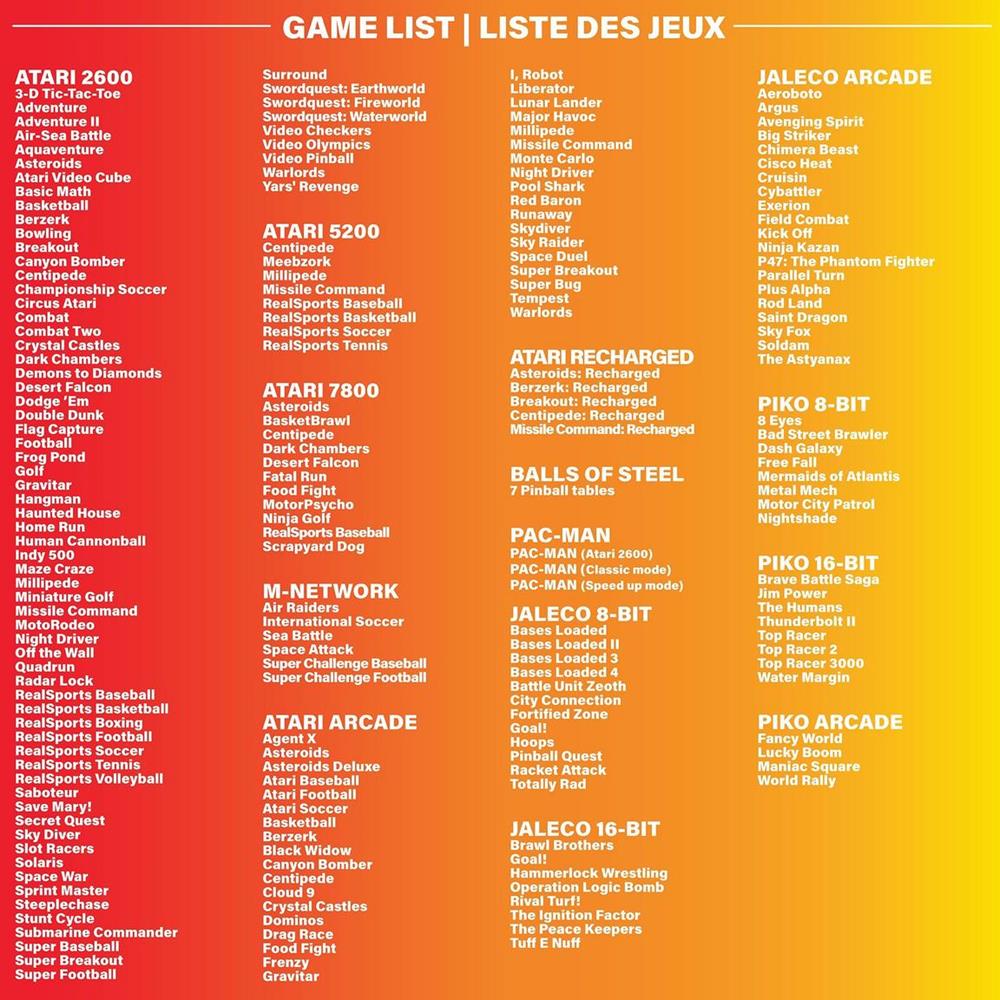 MY ARCADE ATARI&reg; GAMESTATION GO 7189