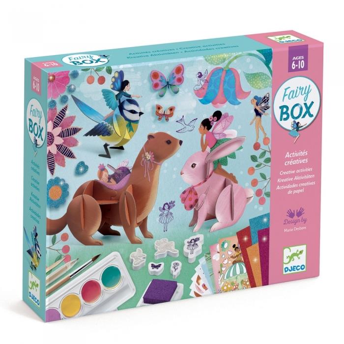 DJECO FAIRY BOX - SET CREATIVO MULTIATTIVITÀ DJ09332