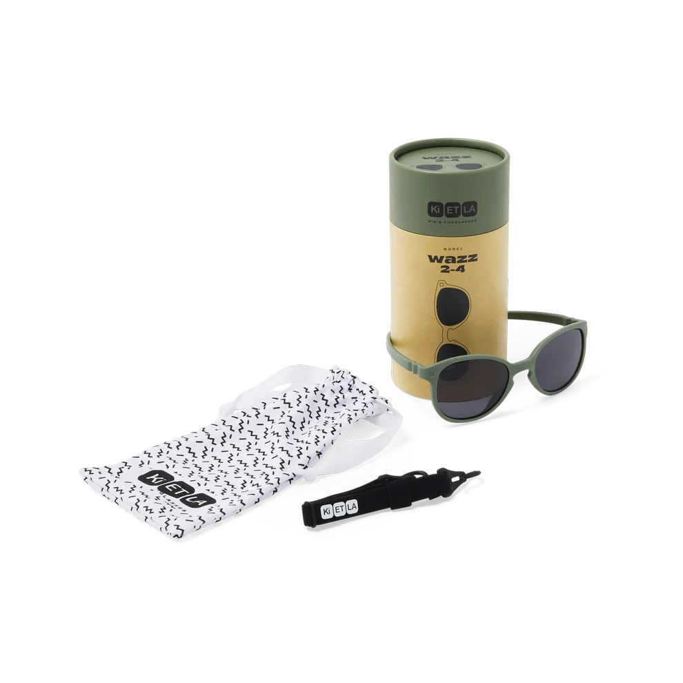 KI ET LA OCCHIALI DA SOLE WAZZ 4 WAYFARER STYLE 4-7 ANNI WA4SUNKAKI