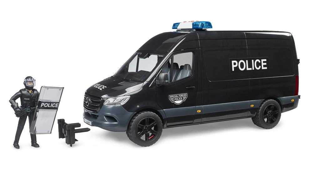 BRUDER MB SPRINTER FORZE SPECIALI POLIZIA 2685