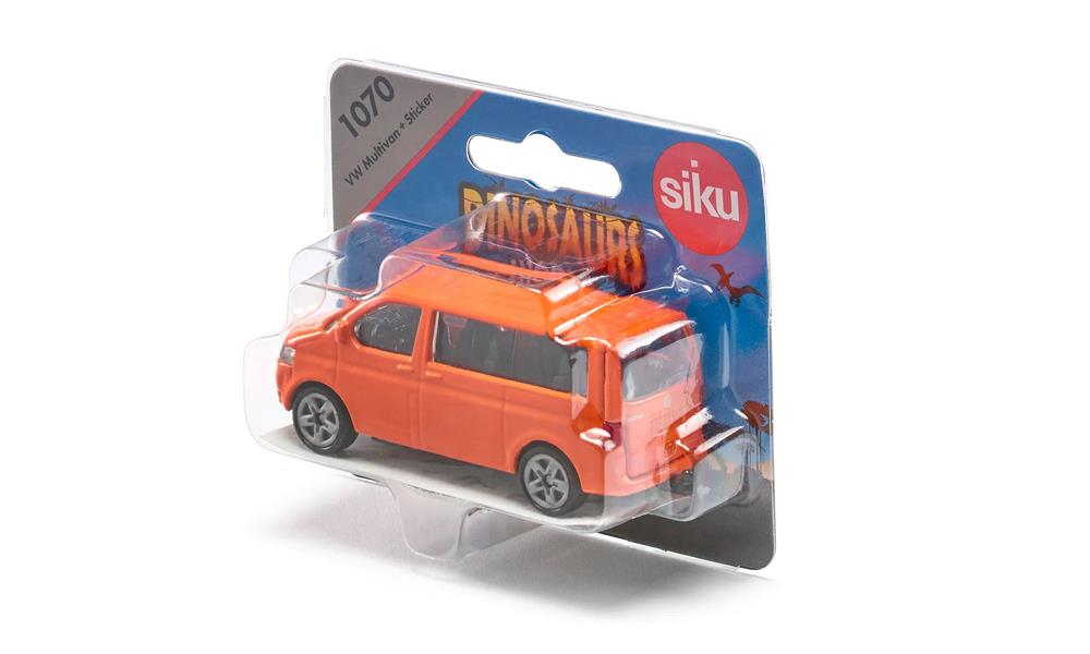 SIKU VW T5 MULTIVAN CON ADESIVI DINOSAURI 1070