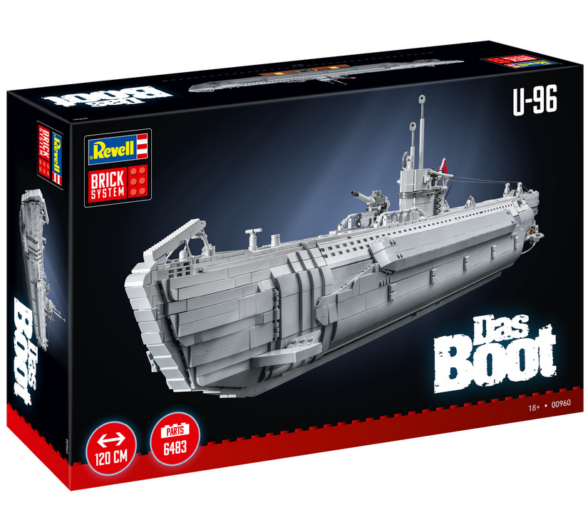 REVELL U-BOOT ''DAS BOOT'' - BRICK SYSTEM 009609090 REVELL U-BOOT ''DAS BOOT'' - BRICK SYSTEM 009609090