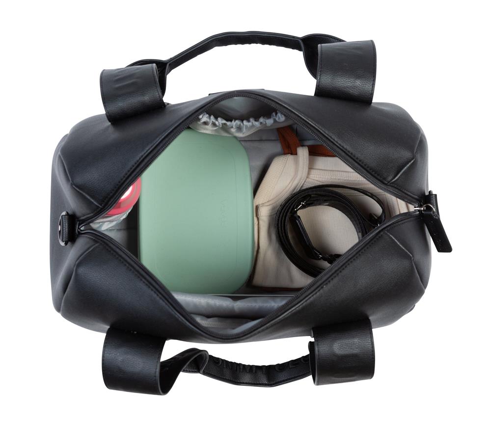 CHILDHOME MOMMY CLUB BORSA PER IL CAMBIO - SIGNATURE SIMILPELLE NERA 402757 CHILDHOME MOMMY CLUB BORSA PER IL CAMBIO - SIGNATURE SIMILPELLE NERA 402757