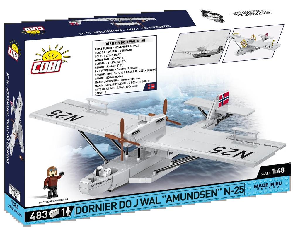 COBI STORIES DORNIER DO J WAL ''AMUNDSEN'' N-25 1384