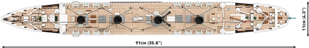COBI HISTORICAL COLLECTION RMS TITANIC 1:300 1686