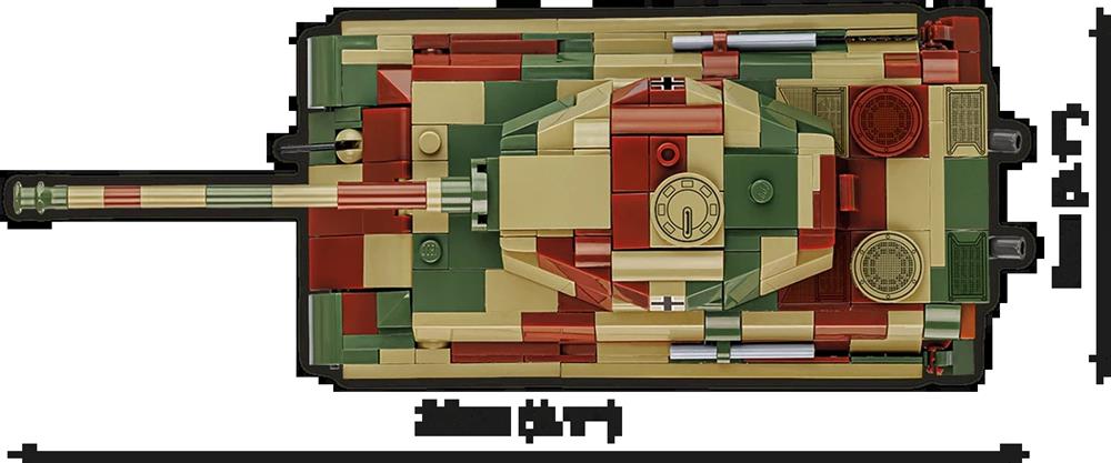 COBI HISTORICAL COLLECTION WWII PZ.KPFW. VI B TIGER II KÖNIGSTIGER 2732