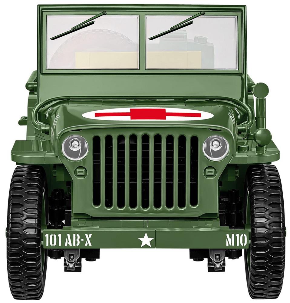 COBI HISTORICAL COLLECTION WWII WILLYS MB MEDICAL 2806