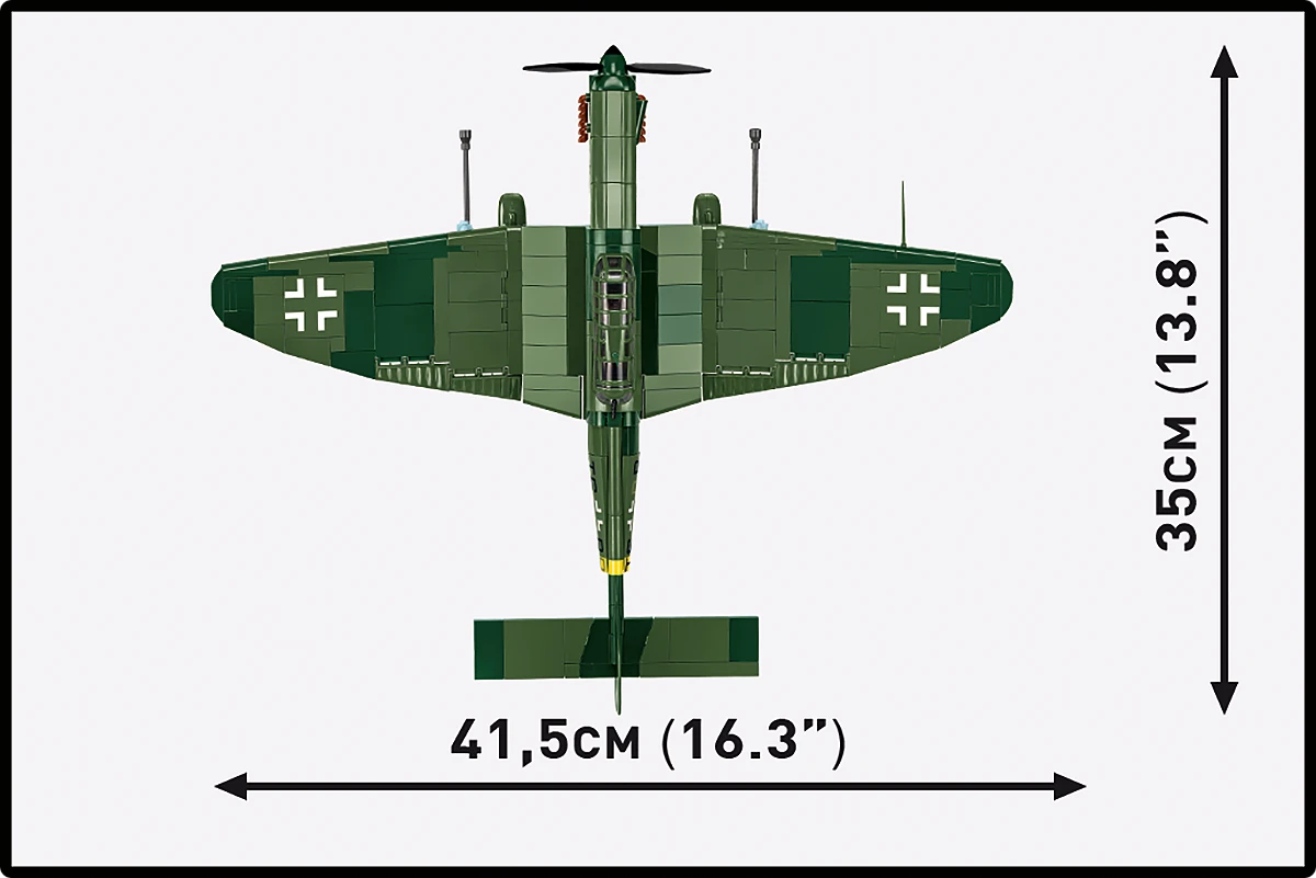 COBI HISTORICAL COLLECTION WWII JUNKERS JU 87G-2 STUKA 5767 COBI HISTORICAL COLLECTION WWII JUNKERS JU 87G-2 STUKA 5767