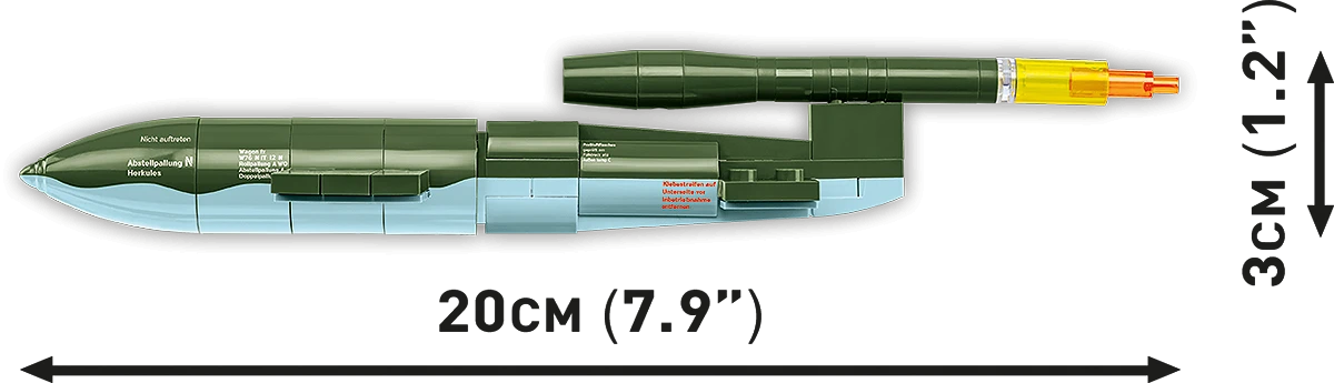 COBI HISTORICAL COLLECTION WWII HEINKEL HE 111 H-22 WITH V1 FLYING BOMB - EXECUTIVE EDITION 5771 COBI HISTORICAL COLLECTION WWII HEINKEL HE 111 H-22 WITH V1 FLYING BOMB - EXECUTIVE EDITION 5771