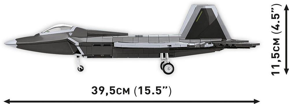 COBI ARMED FORCES LOCKHEED F-22 RAPTOR 5855