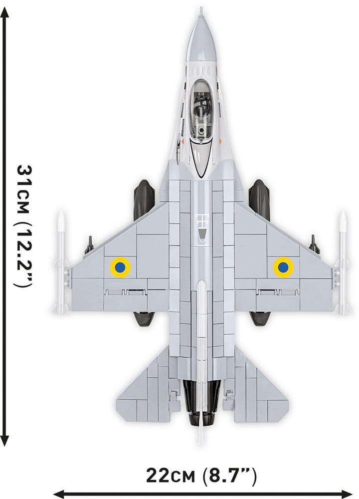 COBI ARMED FORCES F-16C FIGHTING FALCON 5893